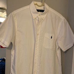 RALPH LAUREN SHORT SLEEVE BUTTON UP NWOT!